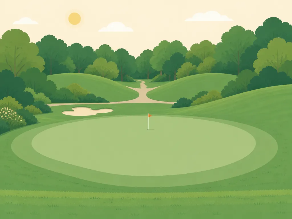 Illustration of Holden Hills Country Club