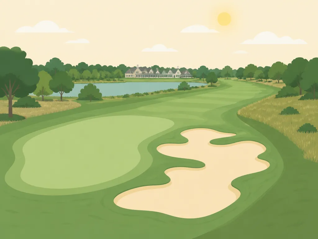 Illustration of Vineyard Golf Club