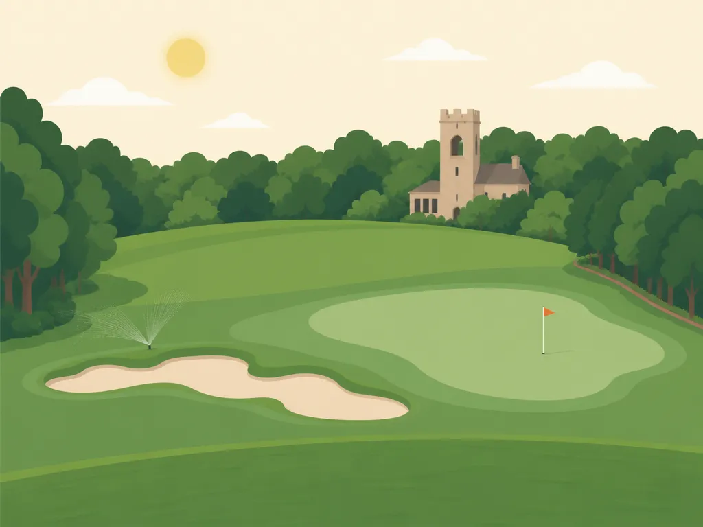 Illustration of Country Club Estates Golf Course