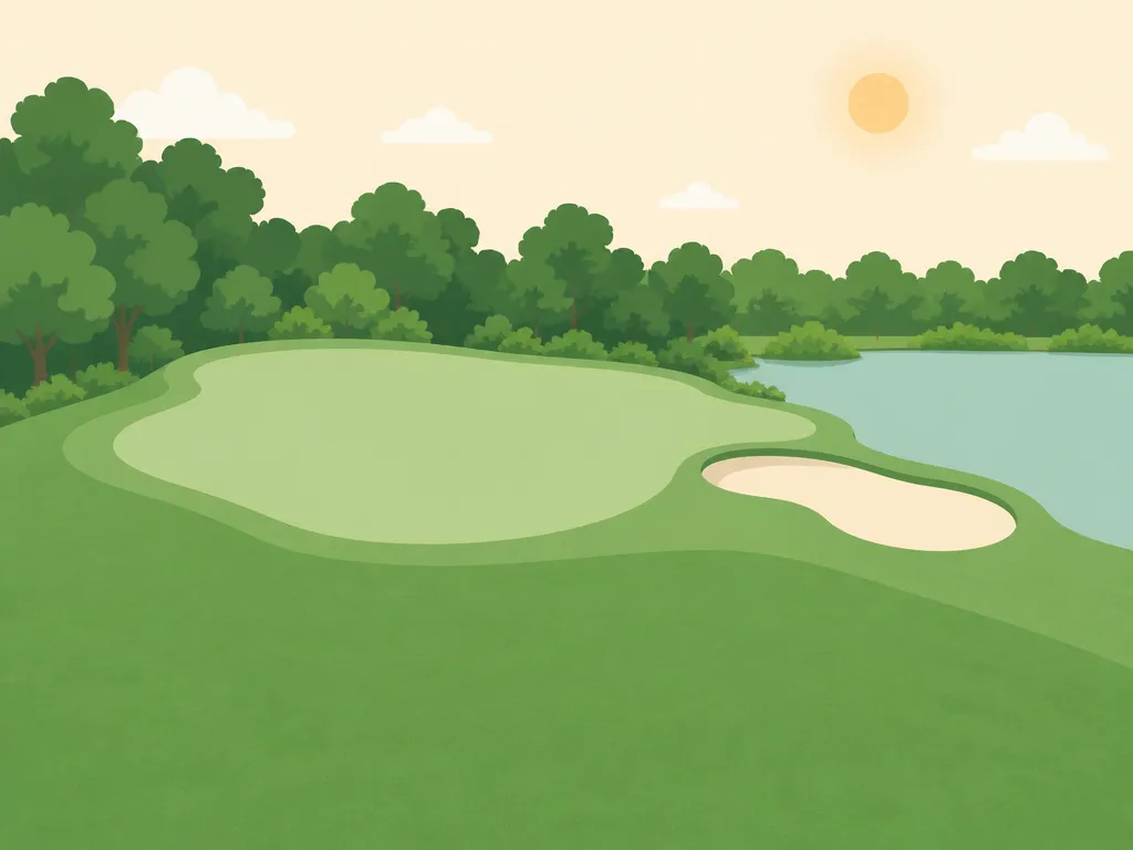Illustration of Glendale Lakes Golf Club