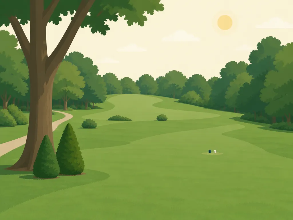 Illustration of American Legion Post 199 Golf Course