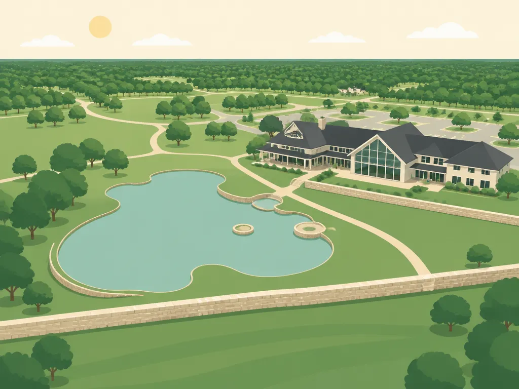 Illustration of The Hideout Golf Club & Resort