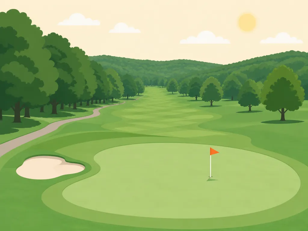 Illustration of Maple Run Golf Club
