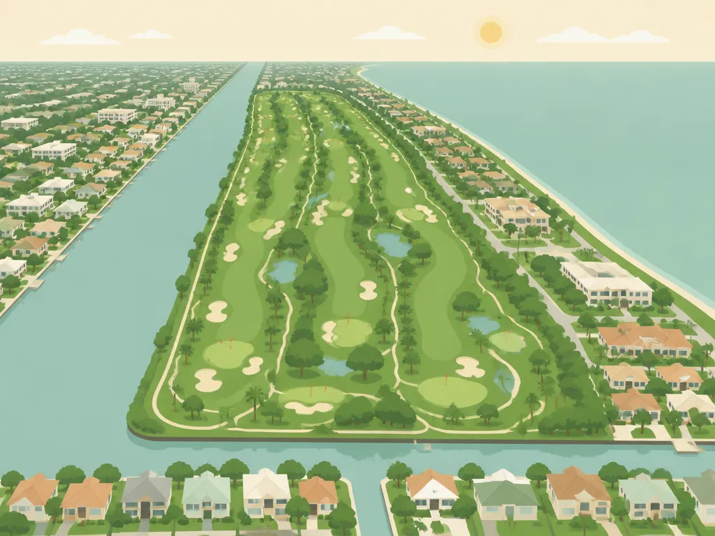Illustration of Gulf Stream Golf Club