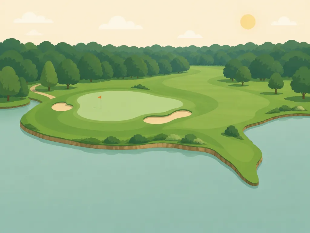 Illustration of Woodhaven Country Club
