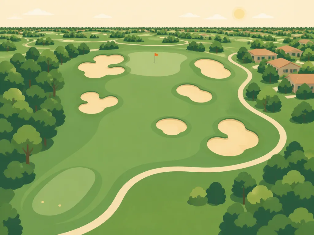 Illustration of Southern Dunes Golf & Country Club