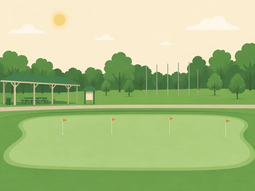 Illustration of Uvalde Memorial Park Golf Course