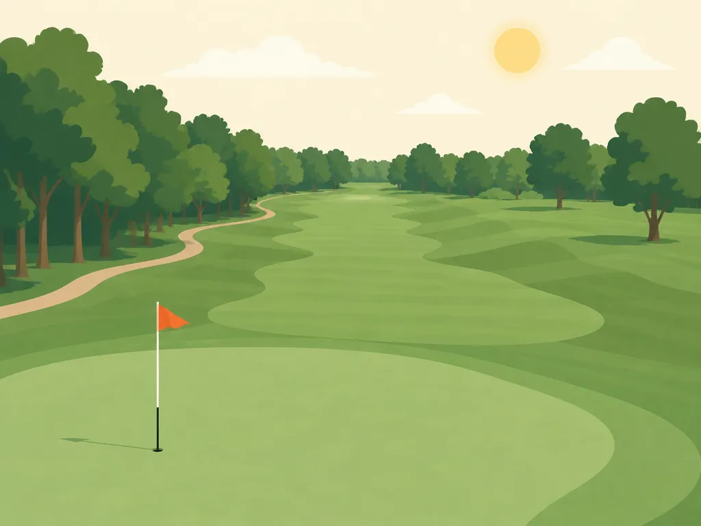Illustration of Sammons Golf Links