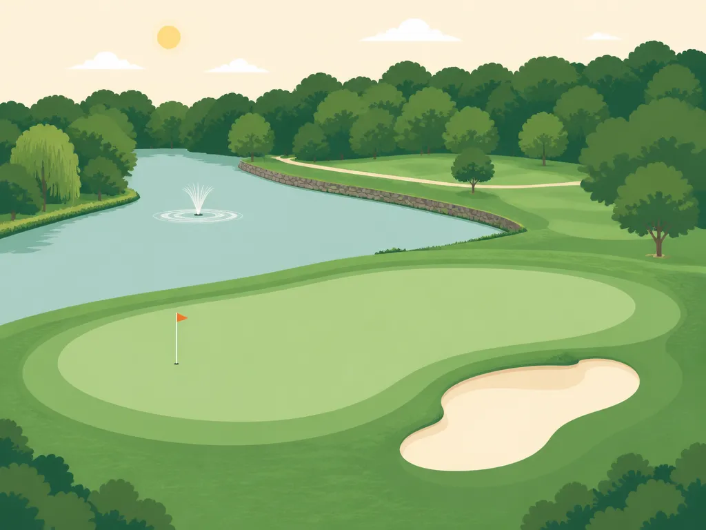 Illustration of North Hills Country Club