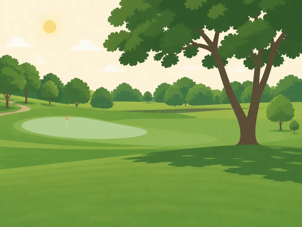 Illustration of Tracy Country Club