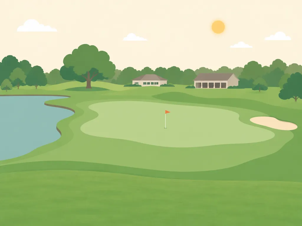 Illustration of Blackberry Trail Golf Course