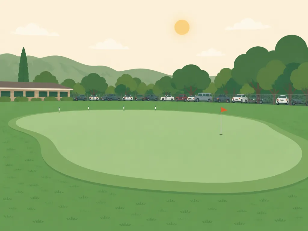Illustration of Spring Valley Golf Course