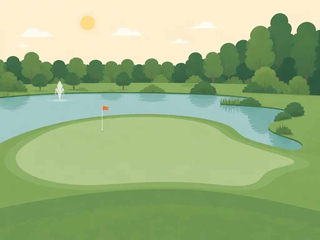 Illustration of Golf Club Des Bouleaux