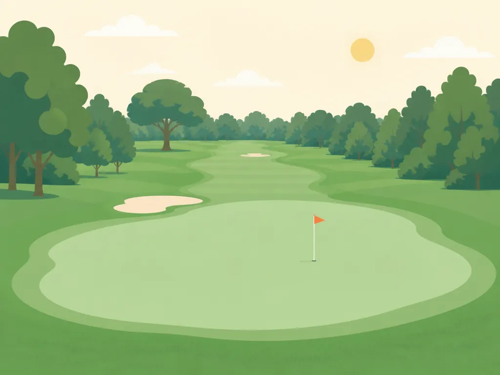 Illustration of Birch Pointe Golf Club