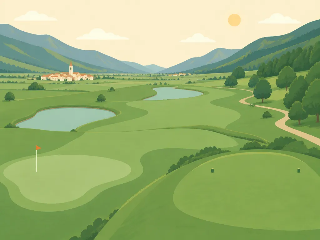 Illustration of Golf Engadin St Moritz (Zuoz)