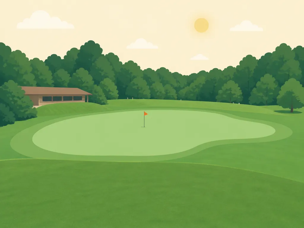 Illustration of Beechwoods Golf Course
