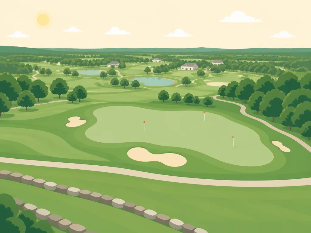 Illustration of Blandford Country Club