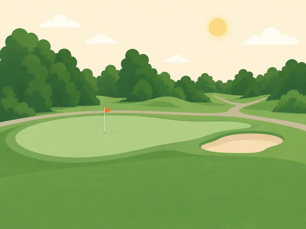Illustration of On Top of the World Golf Club Ocala (The Links)