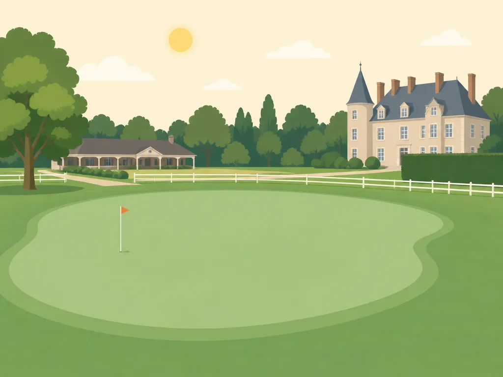 Illustration of Golf Country Club de Chaumont-en-Vexin