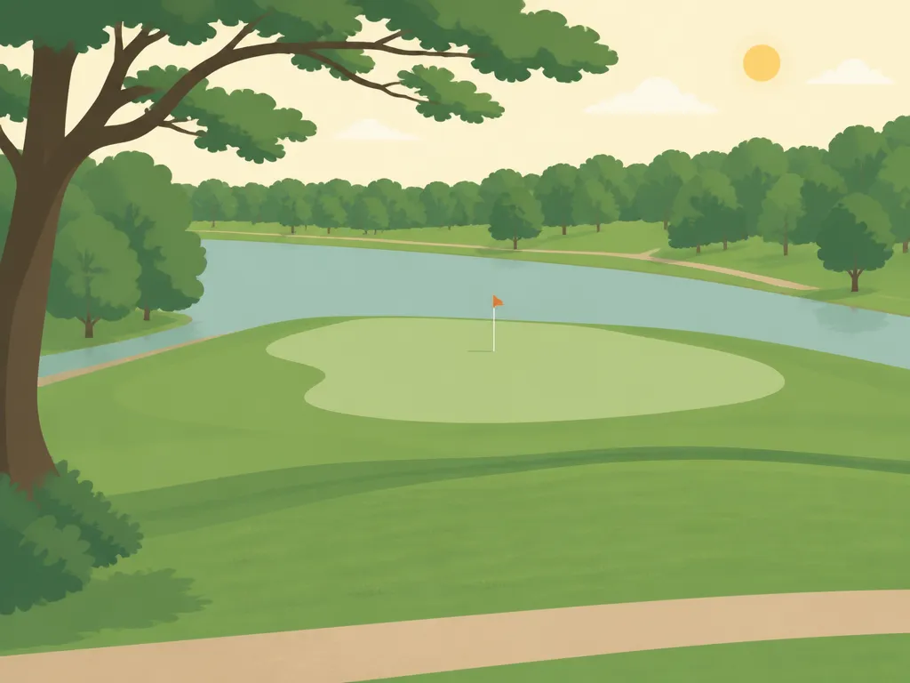 Illustration of Warrior Golf Club