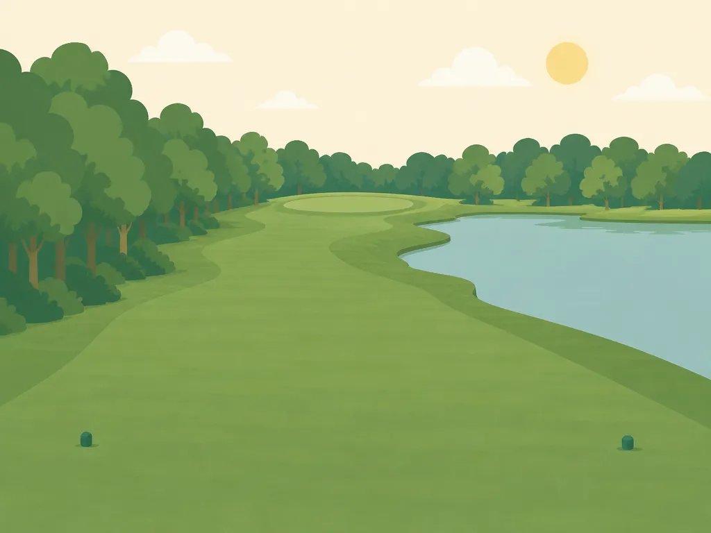 Illustration of Timber Ridge Golf Course