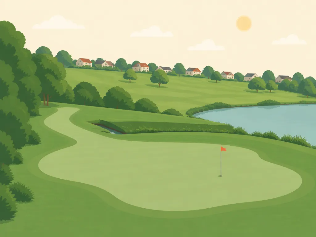 Illustration of Golf Club Spessart (A-B)