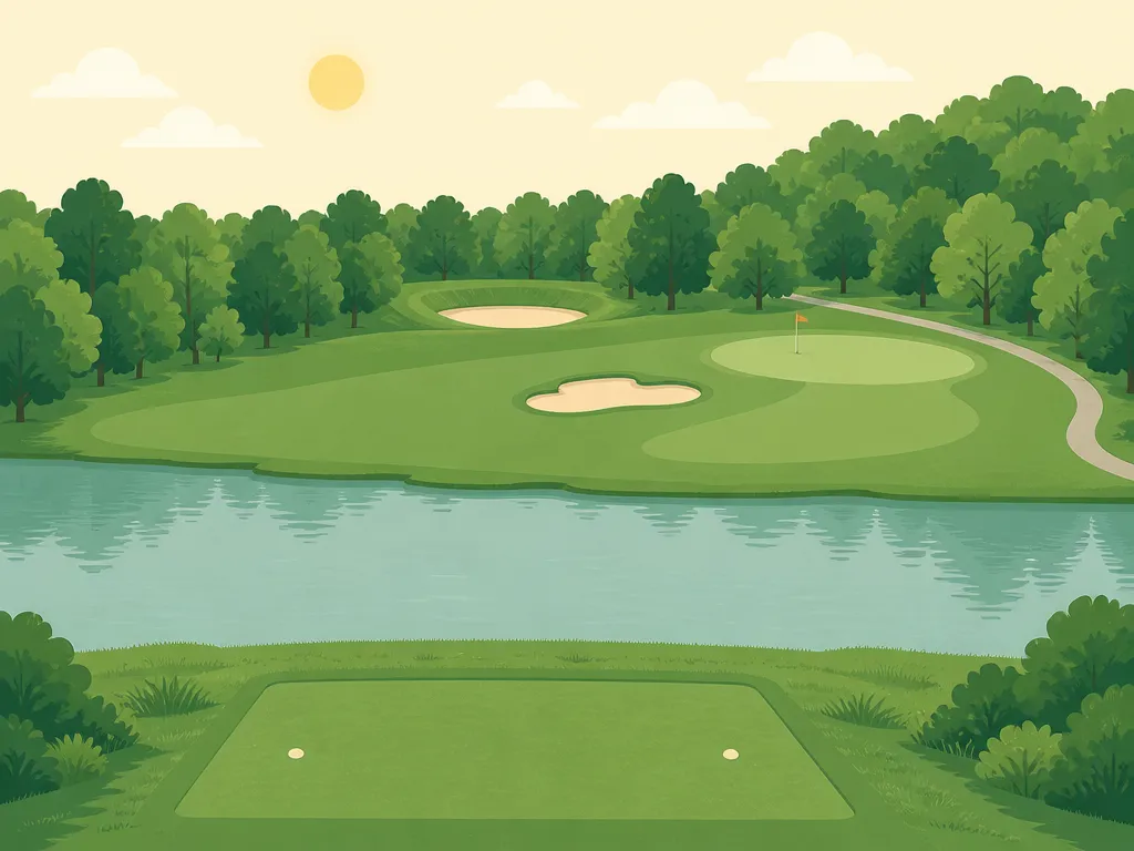 Illustration of Druid Hills Golf Course