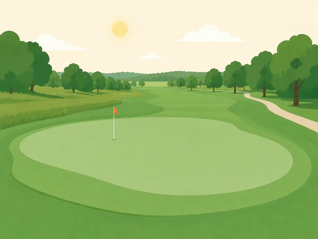 Illustration of Crooked Creek Golf Club - Lincoln