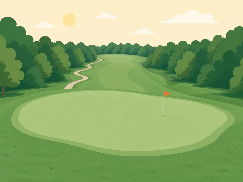 Illustration of Pine Hills Golf Club