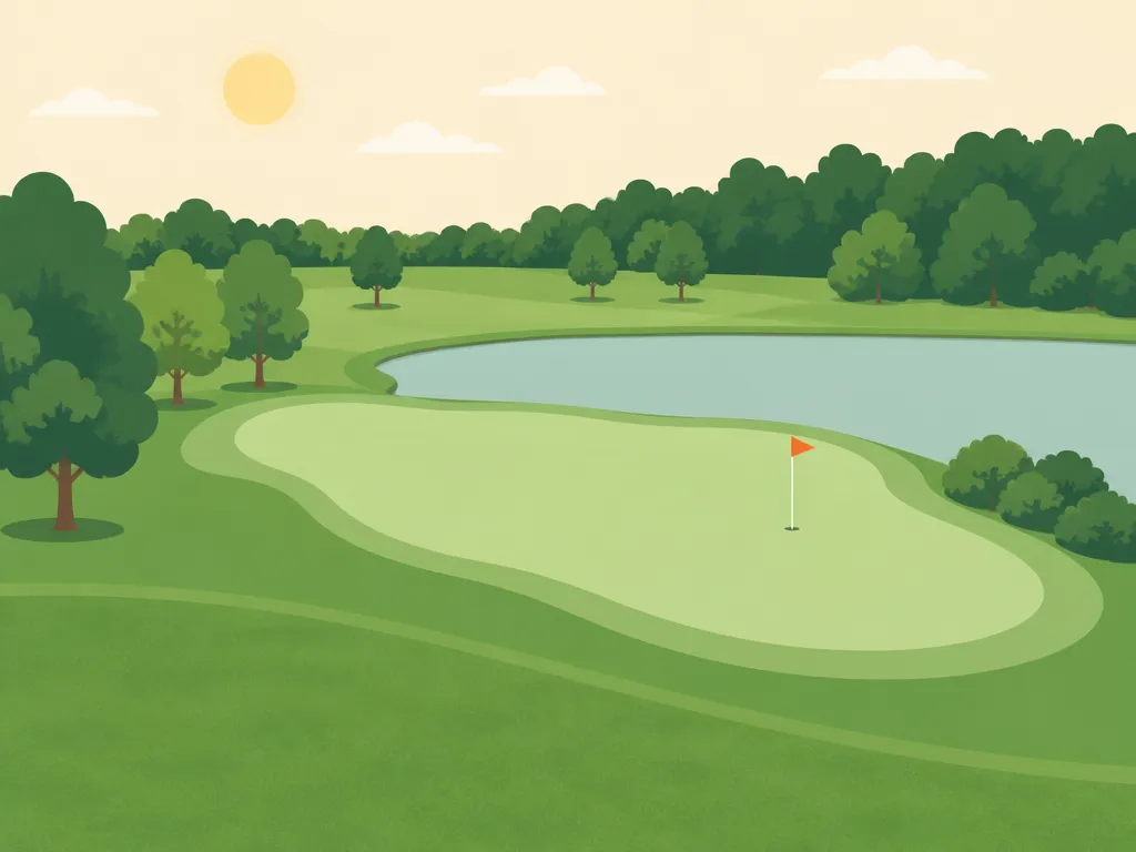 Illustration of Rustic Glen Golf Club