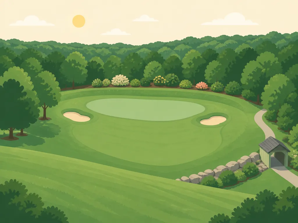 Illustration of The Westlake Golf Course