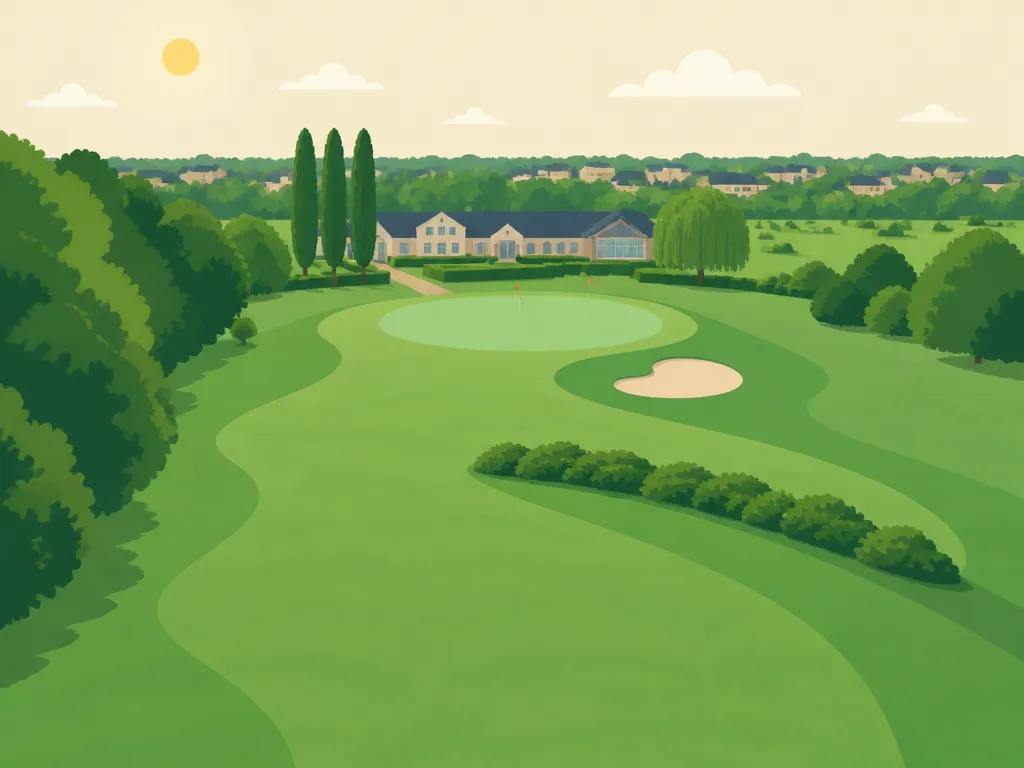 Illustration of Golf Blue Green Villennes-sur-Seine (Villennes)
