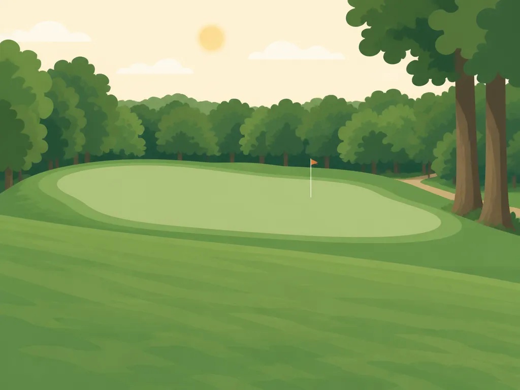 Illustration of Hemlock Golf Course