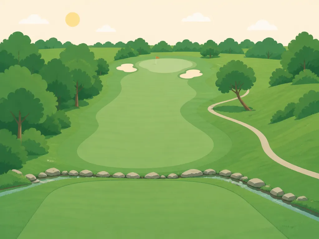 Illustration of Golf Club Esery (Champs des Combes)