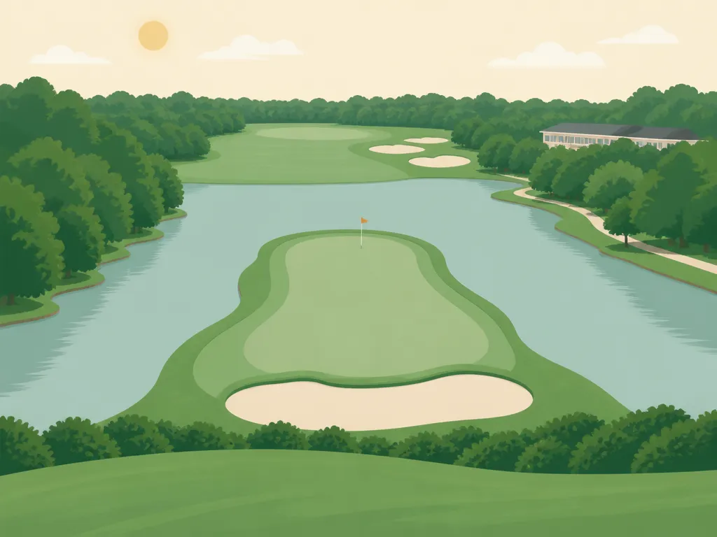 Illustration of Greenville Country Club (Chanticleer)