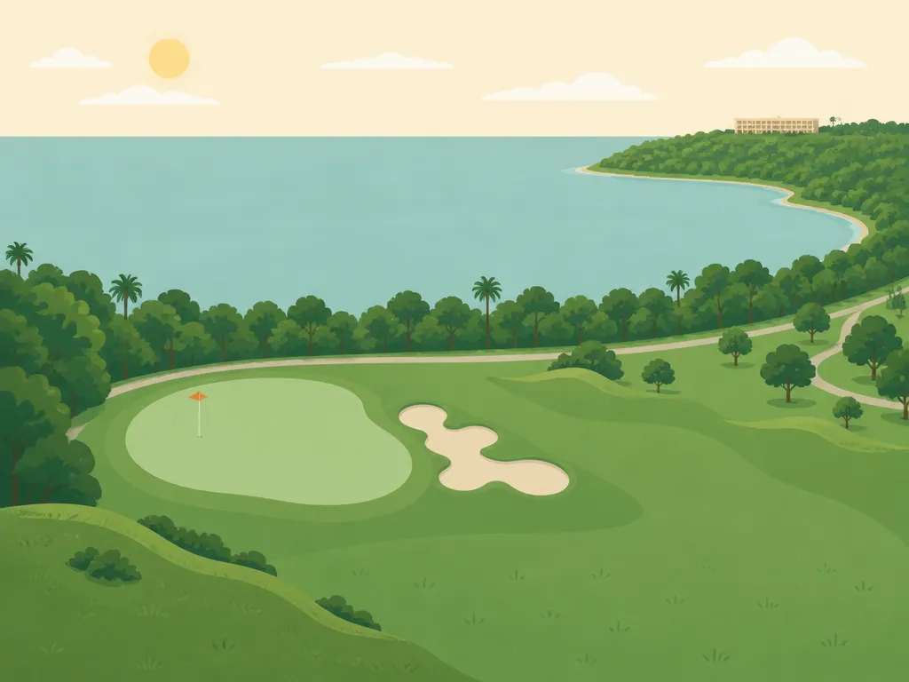 Illustration of Turtle Bay Resort (Fazio)