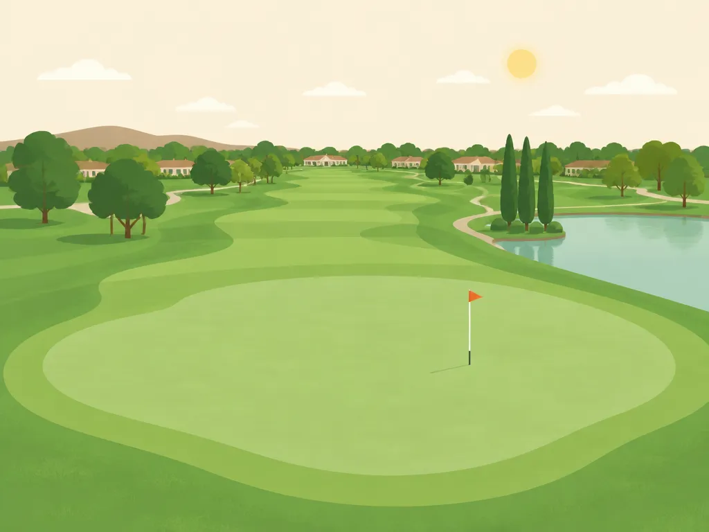 Illustration of Pueblo El Mirage Golf Course