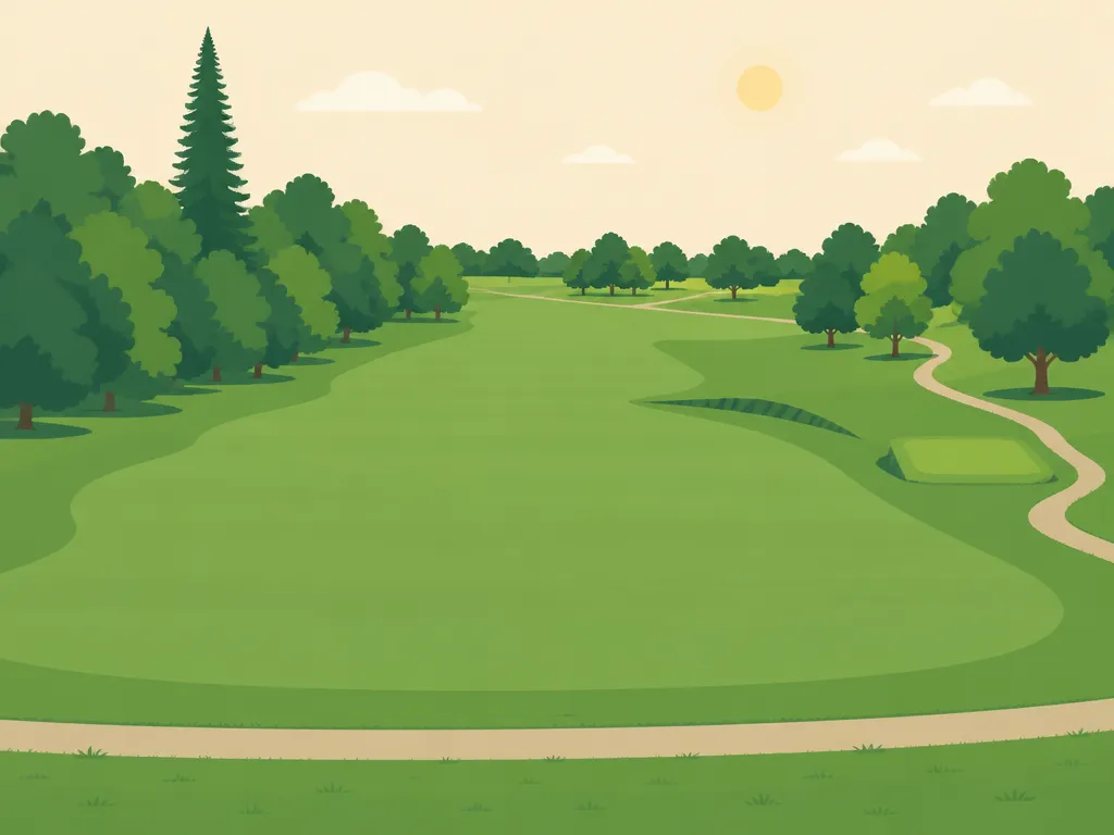 Illustration of Blackwell Municipal Golf Course