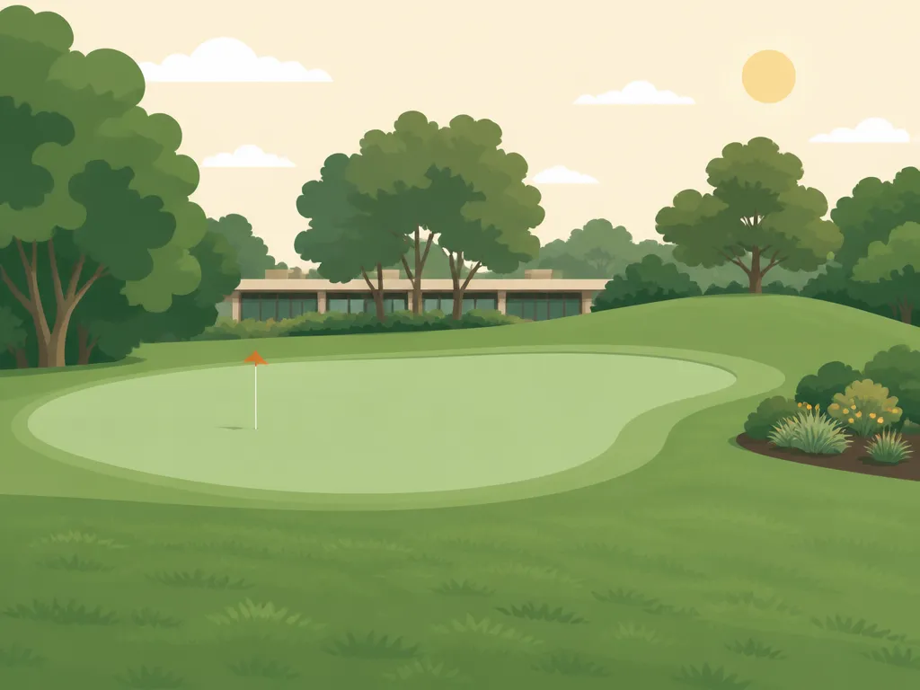 Illustration of South Portland Municipal Golf Course