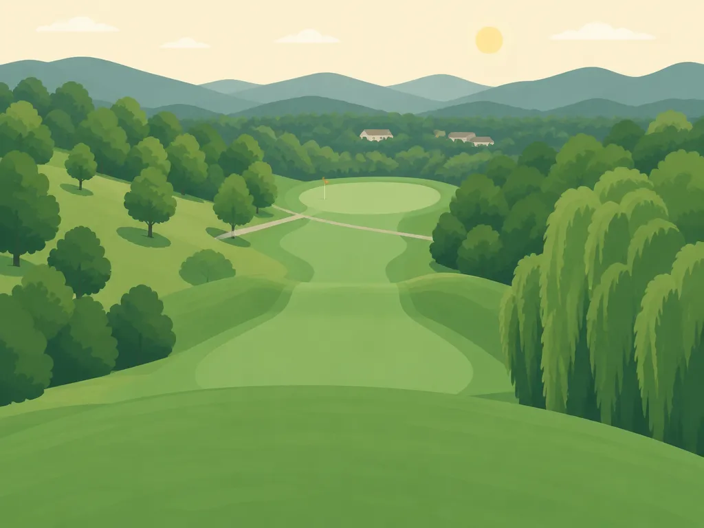Illustration of Woodlake Golf Club