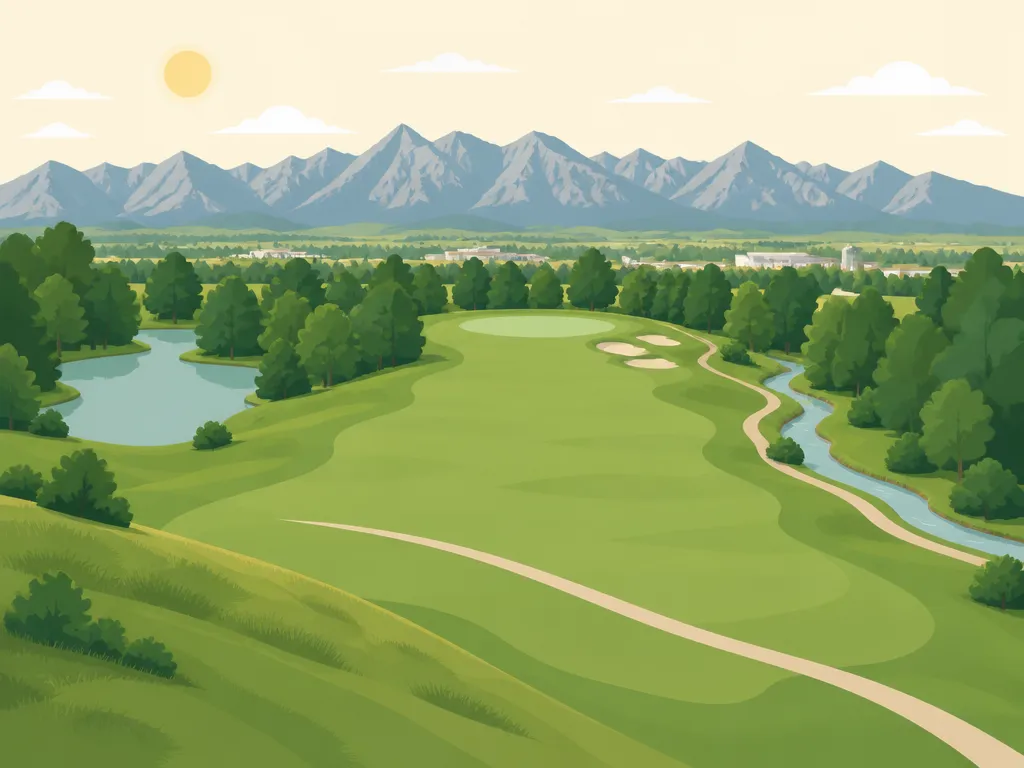 Illustration of Overland Golf Course