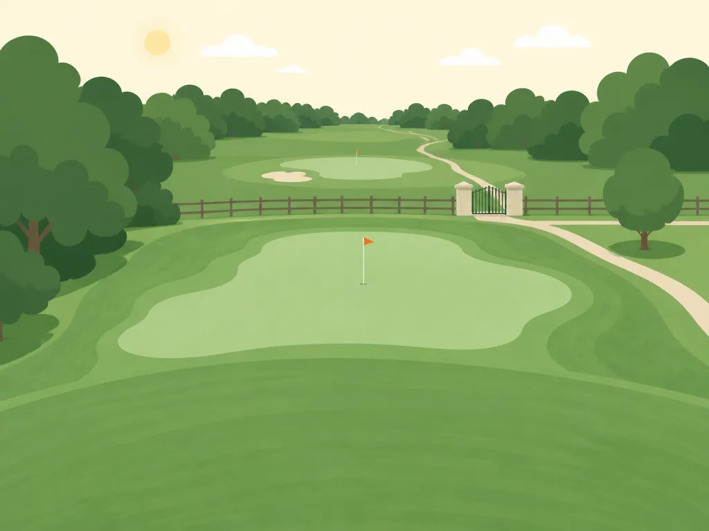 Illustration of Chenoweth Golf Course