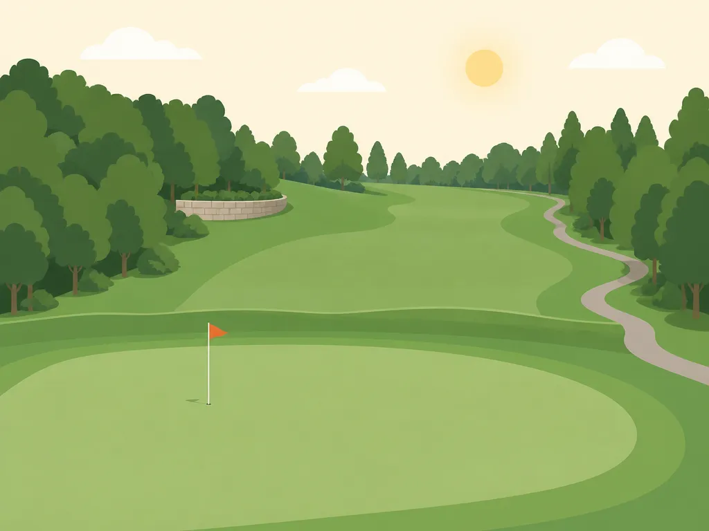 Illustration of Downriver Golf Course