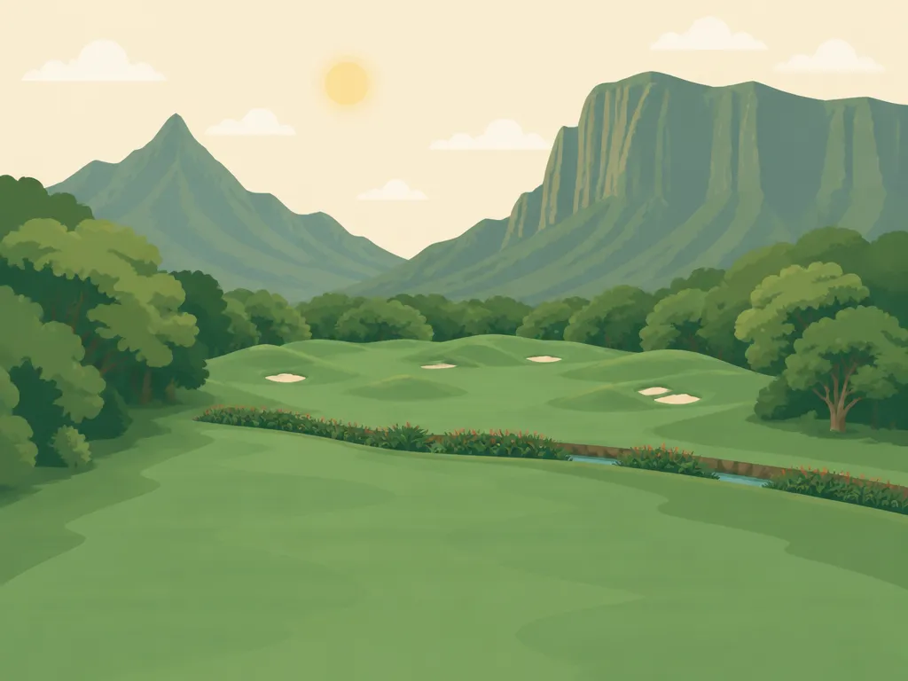 Illustration of Ko'olau Golf Club