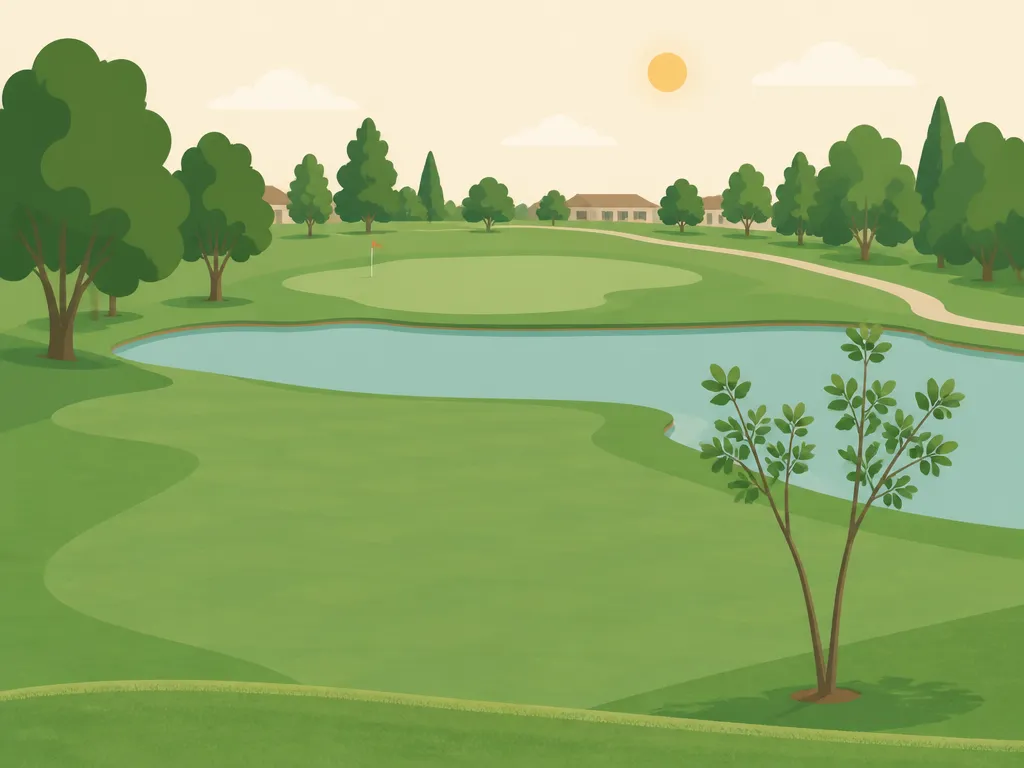 Illustration of Echo Hills Golf Course