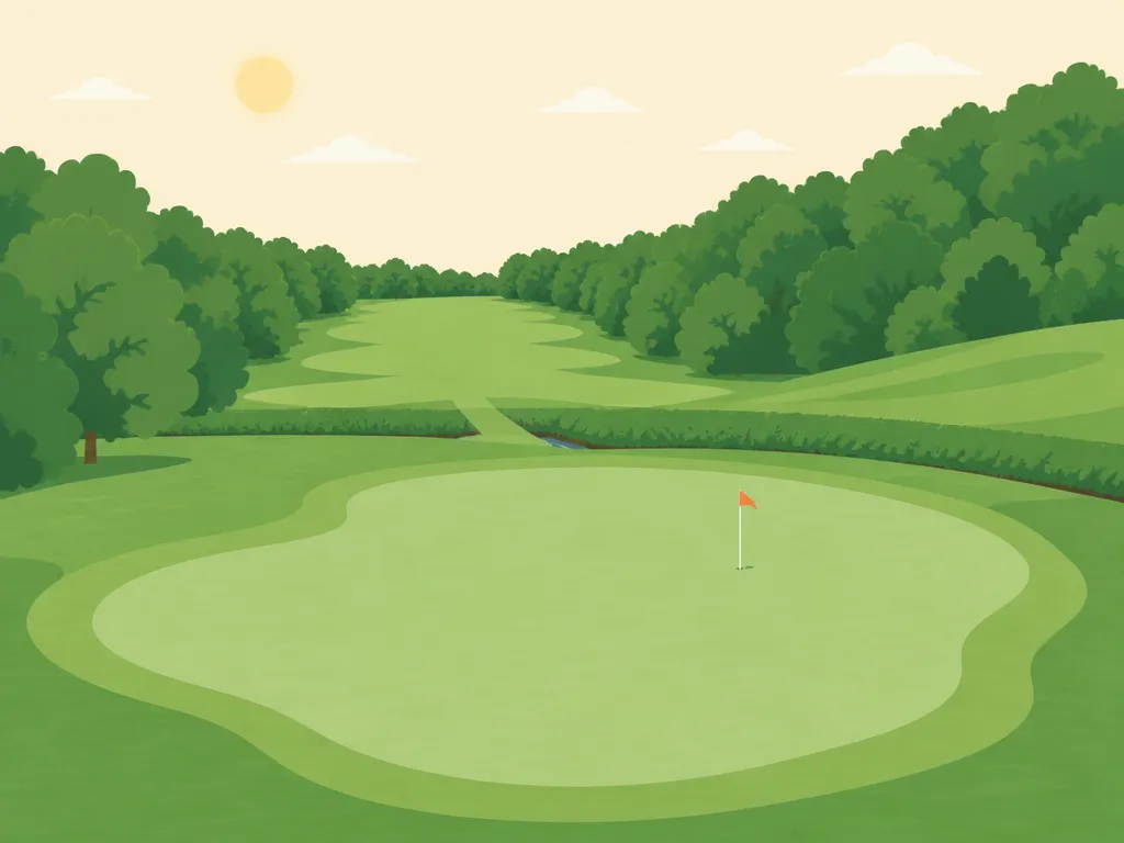 Illustration of Hickory Hills Golf Club