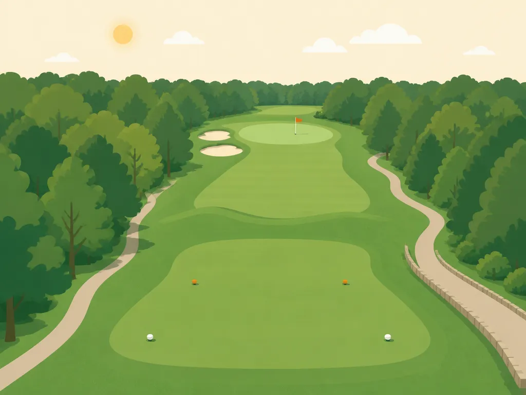 Illustration of Southern Pines Golf & Country Club