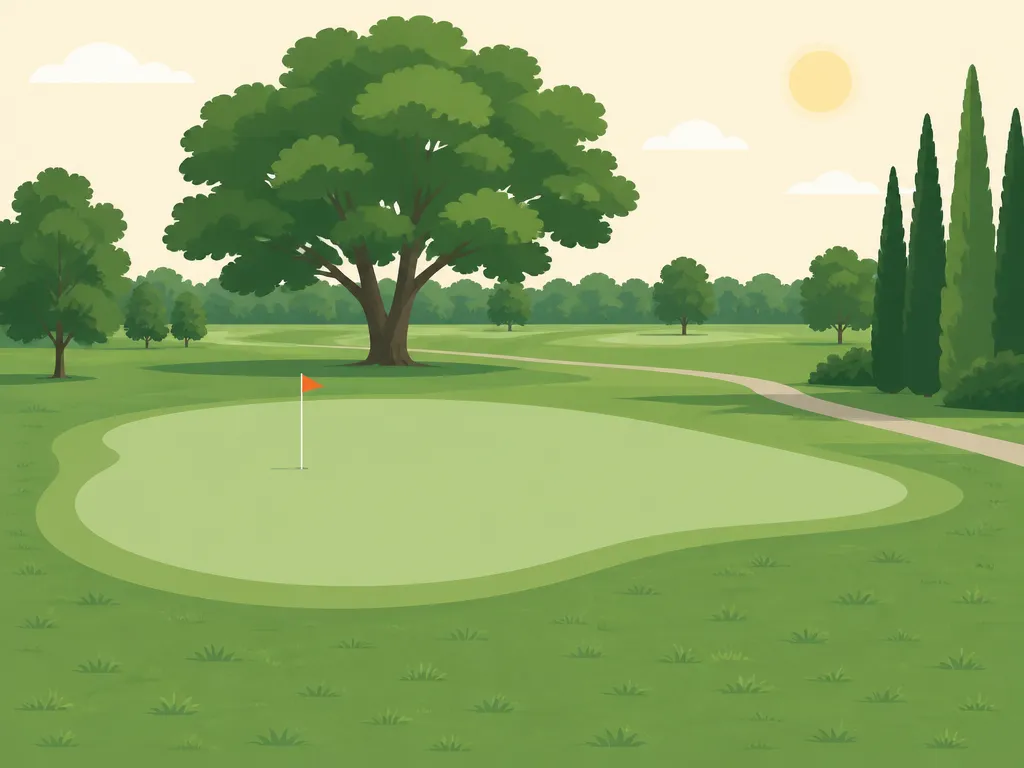 Illustration of Mastodon Golf Club