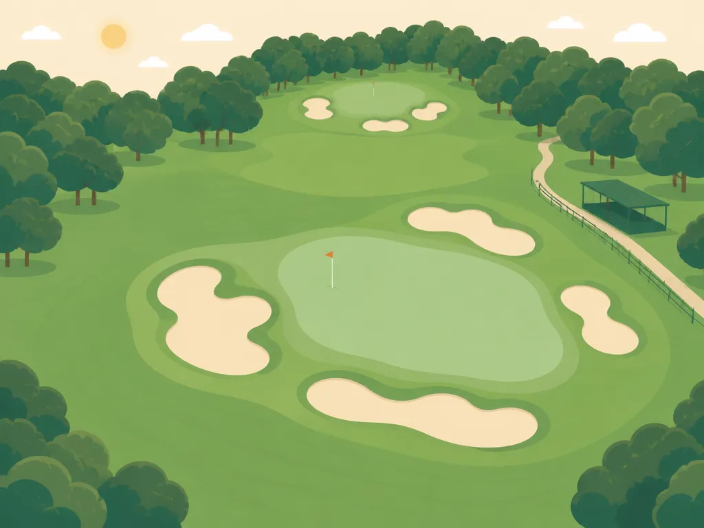 Illustration of Oatlands Golf Club - New South Wales