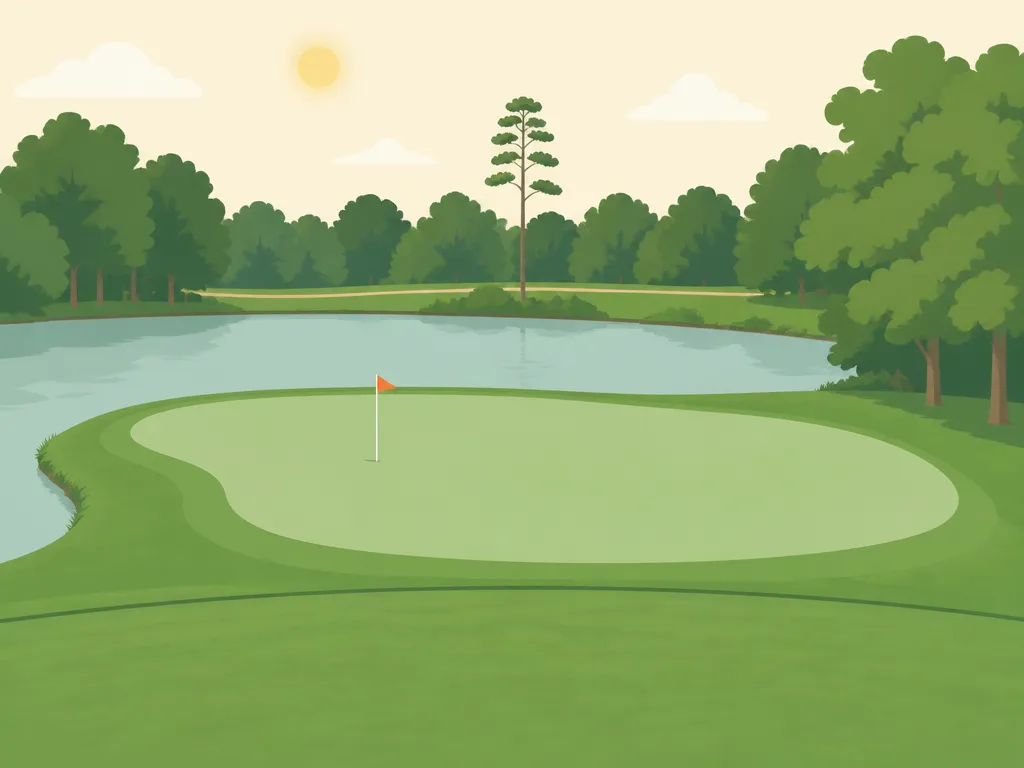 Illustration of Cedar Lake Golf Club